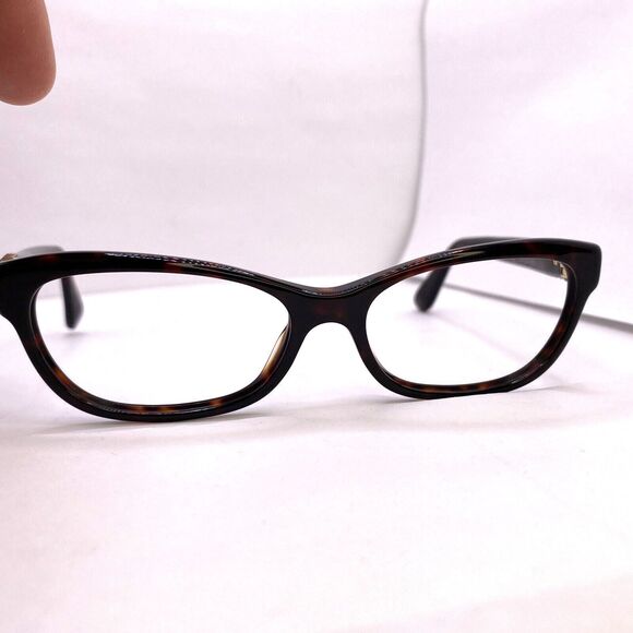 Jimmy Choo Eyeglasses Frame JC76 TVD 53 [] 16 135 MM Authentic Tortoise Designer - Picture 5 of 11